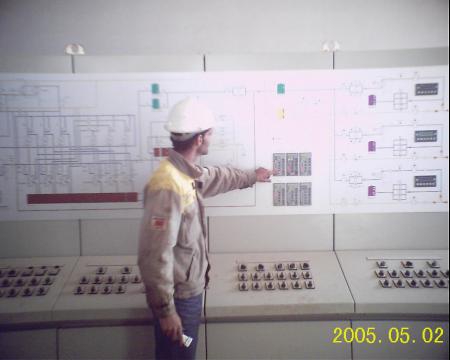 ha control comande de la central thermique tantan